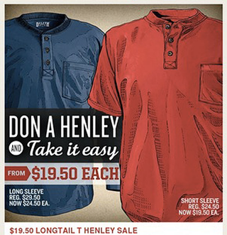 Illustration for article titled Henley manufacturers apologize to Don Henley